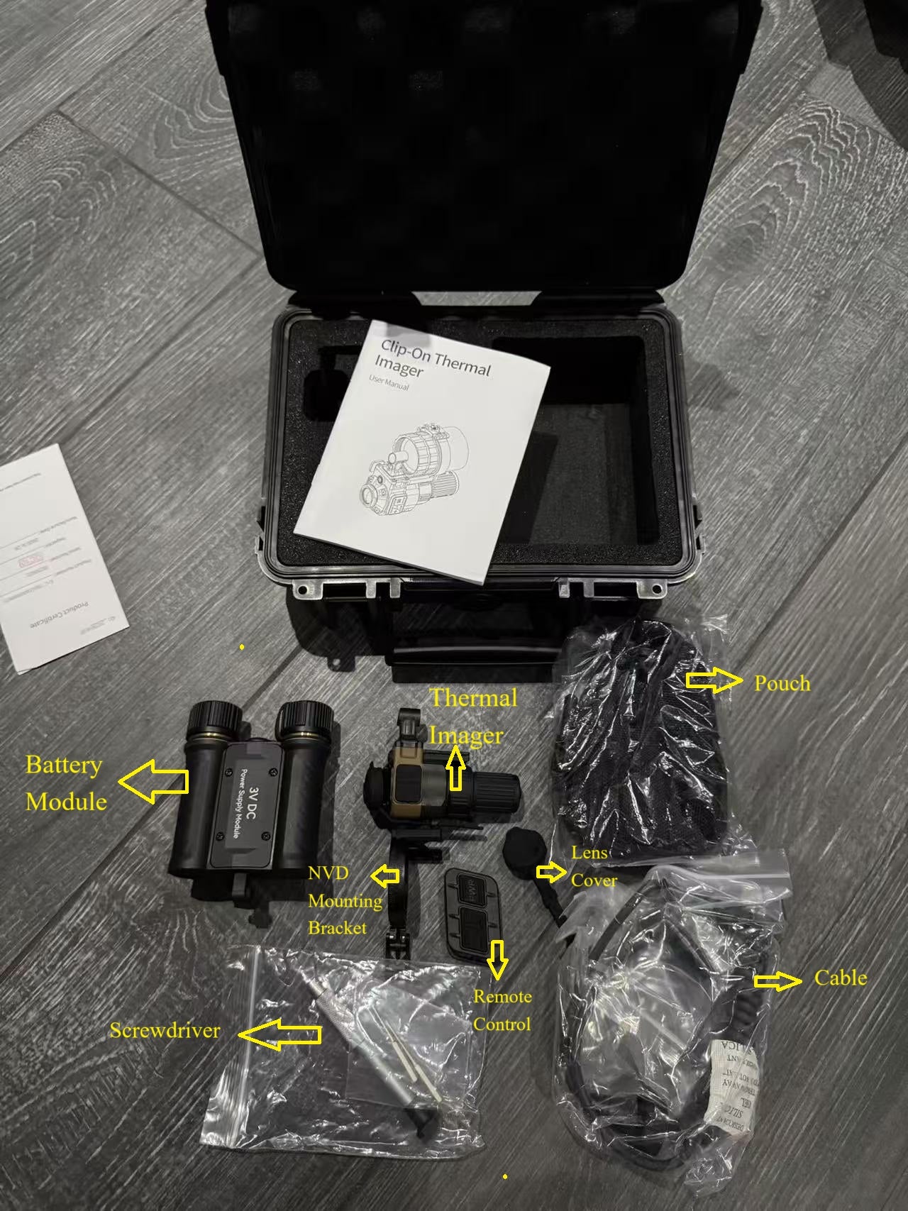 InfiRay Jerry-C Pro Clip-On Thermal Imager