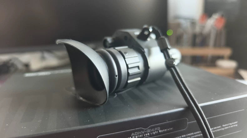 ADNV G14P2 digital night vision monocular rear three-quarter view