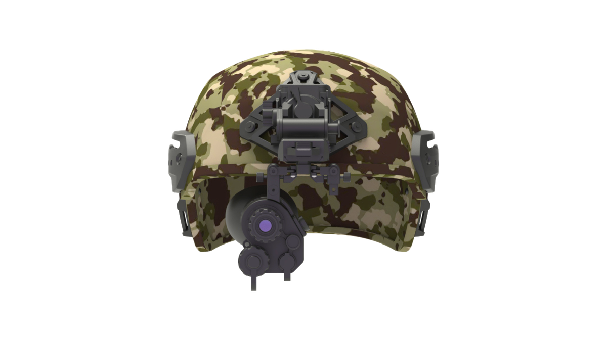 ADNV G14SE shown in a single-unit helmet-mounted configuration