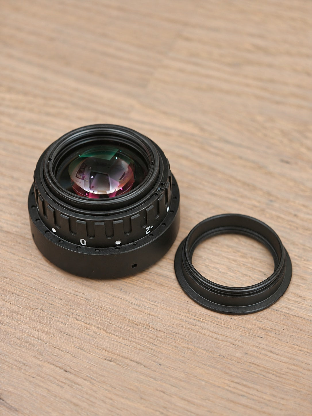 Norinco LW40 PVS-14 eyepiece dioptre markings and threaded ring