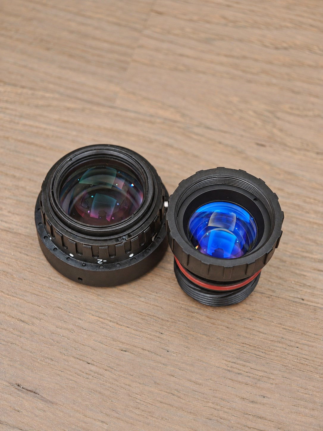 Norinco LW40 PVS-14 objective and eyepiece, top view