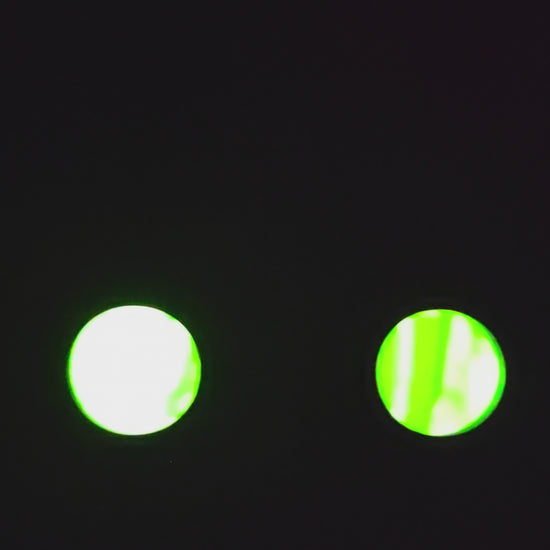 Hunter BNVD 1431 NNVT6L green phosphor binocular night vision demonstration