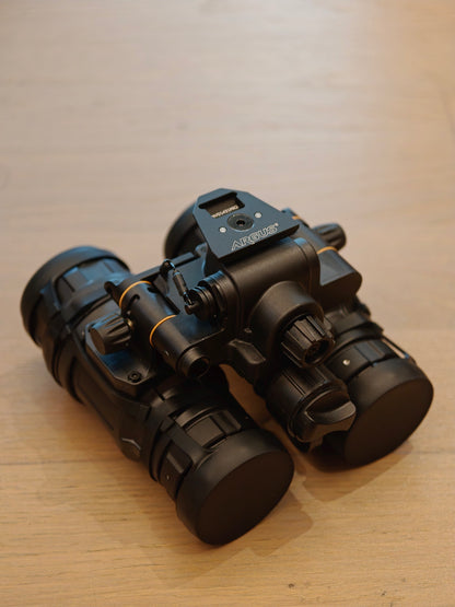 ARGUS BNVD 1431 bridge and dovetail mount interface close-up